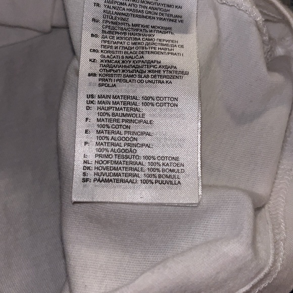 Adidas graphic t-shirt, size medium, white - Picture 5 of 5